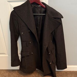 Dolce & Gabbana Grey Coat